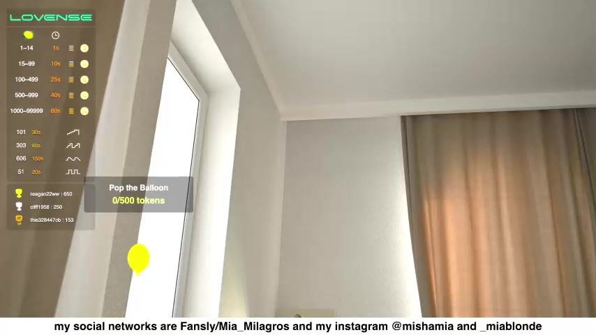 Watch mia_milagros recorded live streams from Chaturbate on 2023/08/08, Cam Archive