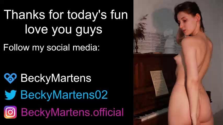 Watch beckymartens recorded live streams from Chaturbate on 2023/10/10, Cam Archive